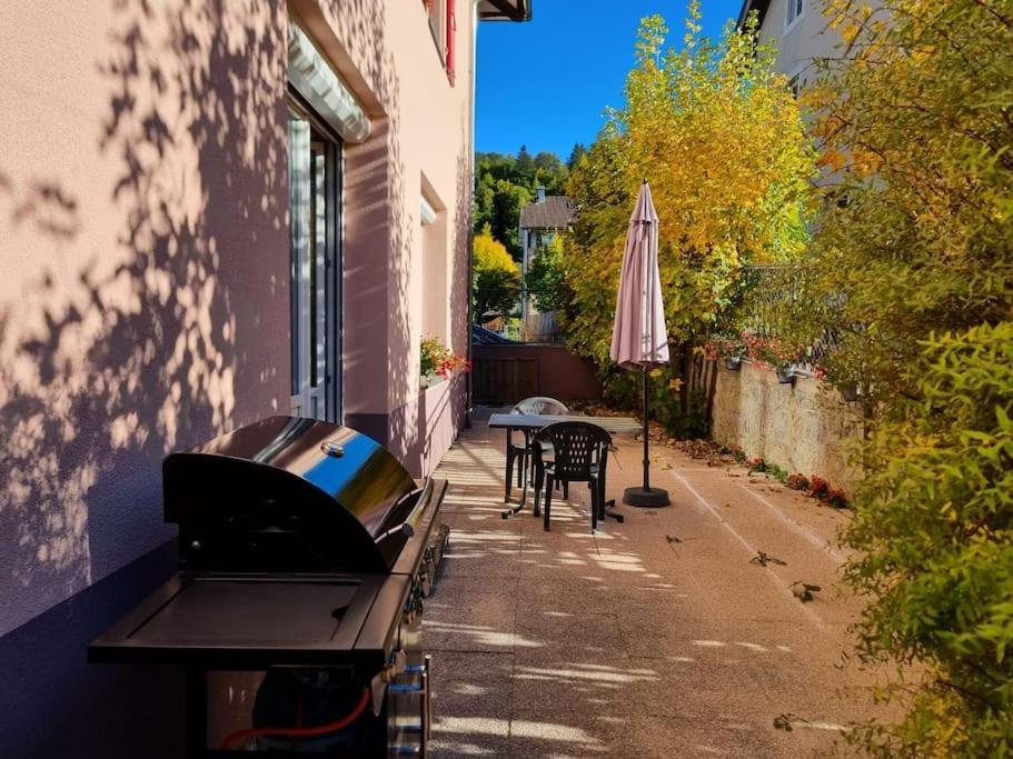 Appartement Chaleureux Et Confortable Avec Sauna.. Le Chenit Exterior foto